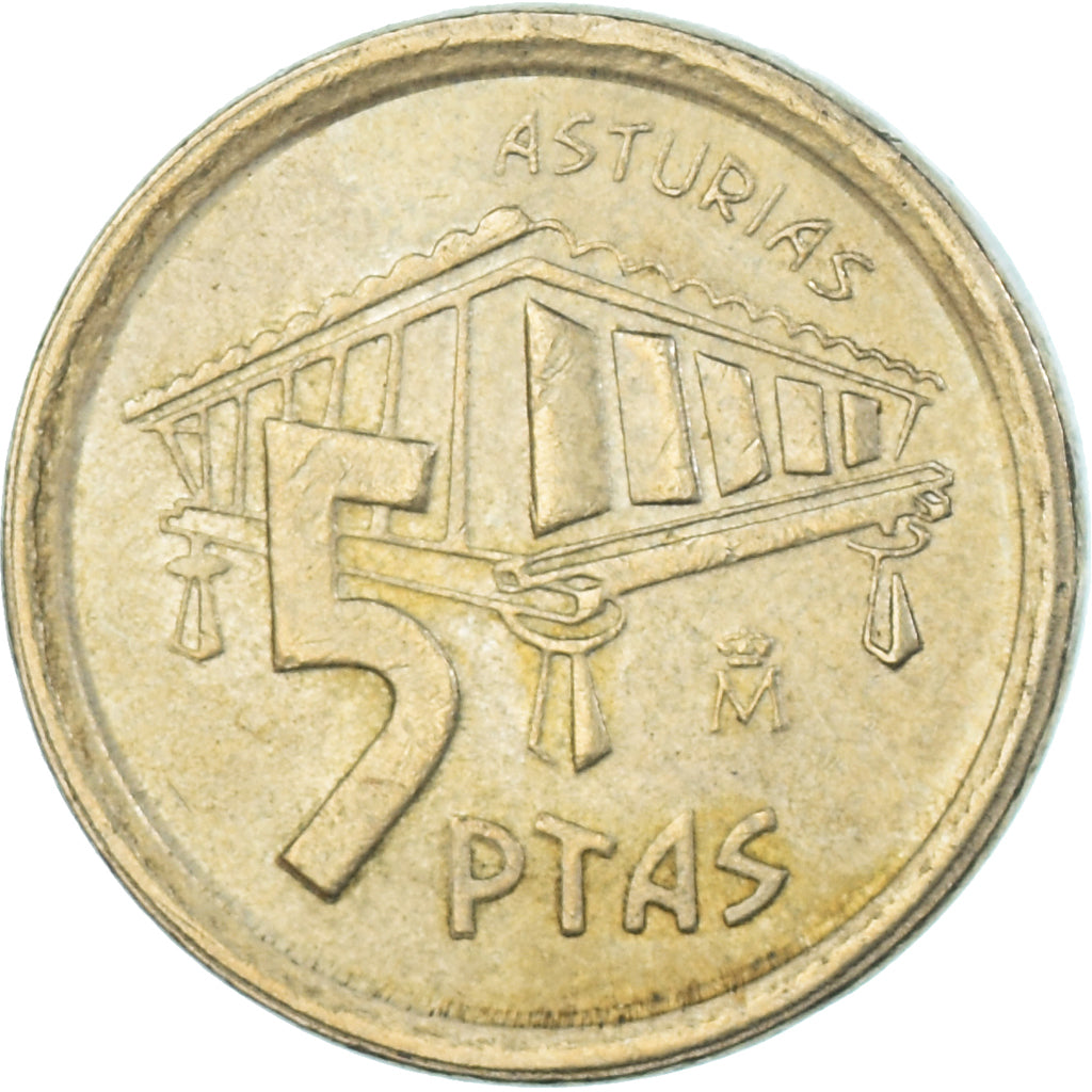 Moneta, Spagna, 5 Pesetas, 1995