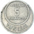 Moneta, Tunisia, 5 Francs, 1954