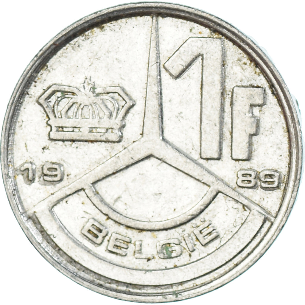 Munten, België, Franc, 1989