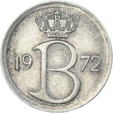 Coin, Belgium, 25 Centimes, 1972