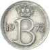 Coin, Belgium, 25 Centimes, 1972