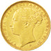AUSTRALIA, Sovereign, 1883, Melbourne, KM #7, AU(50-53), Gold, 7.96