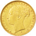AUSTRALIA, Sovereign, 1883, Melbourne, KM #7, AU(50-53), Gold, 7.96