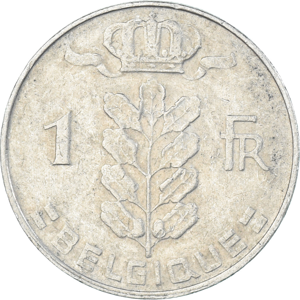 Münze, Belgien, Franc, 1974