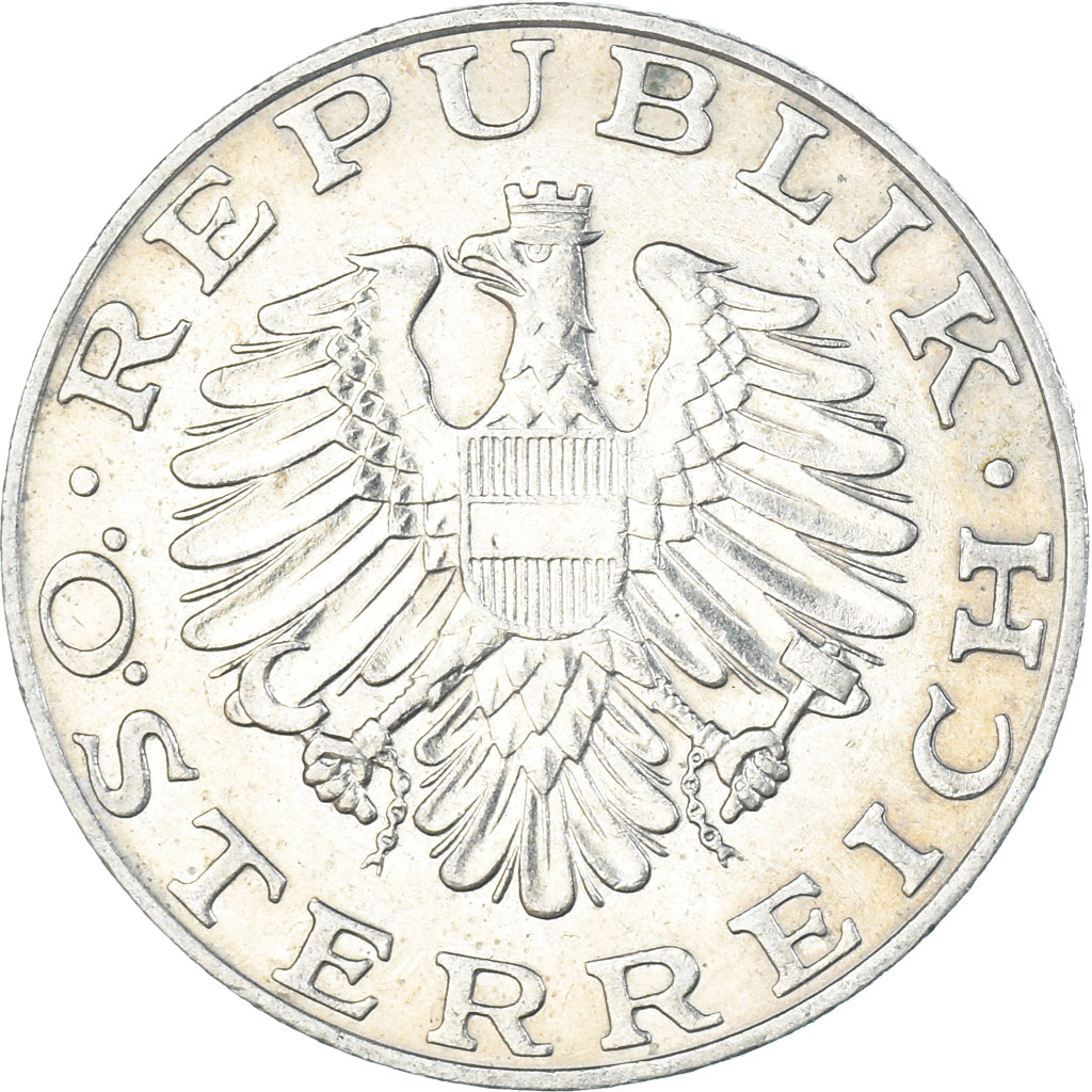 Moeda, Áustria, 10 Schilling, 1989