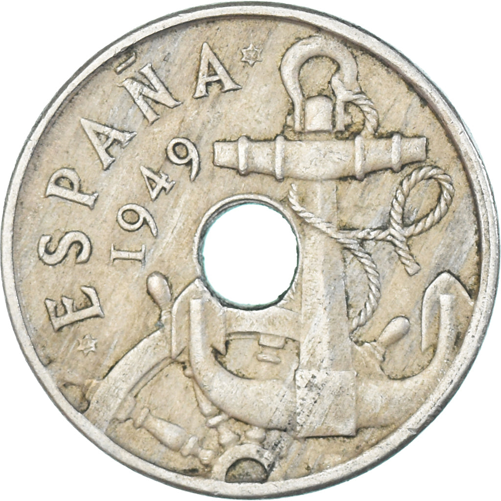Moneda, España, 50 Centimos, 1949