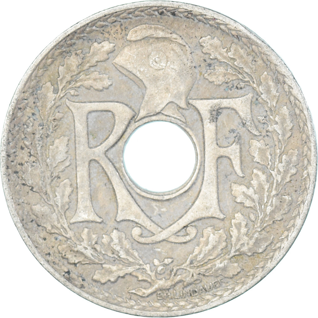 Munten, Frankrijk, 25 Centimes, 1918