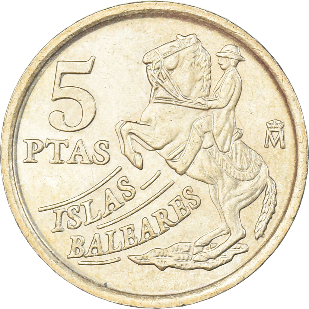 Coin, Spain, 5 Pesetas, 1997
