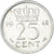Munten, Nederland, 25 Cents, 1948