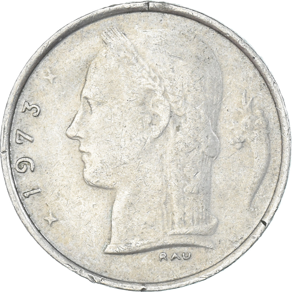 Münze, Belgien, Franc, 1973