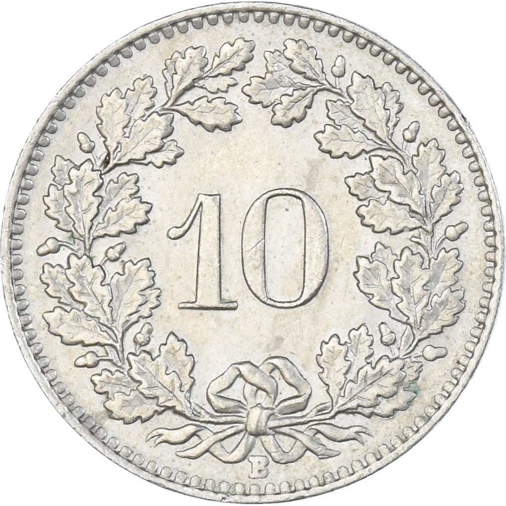 Moneta, Svizzera, 10 Rappen, 1962
