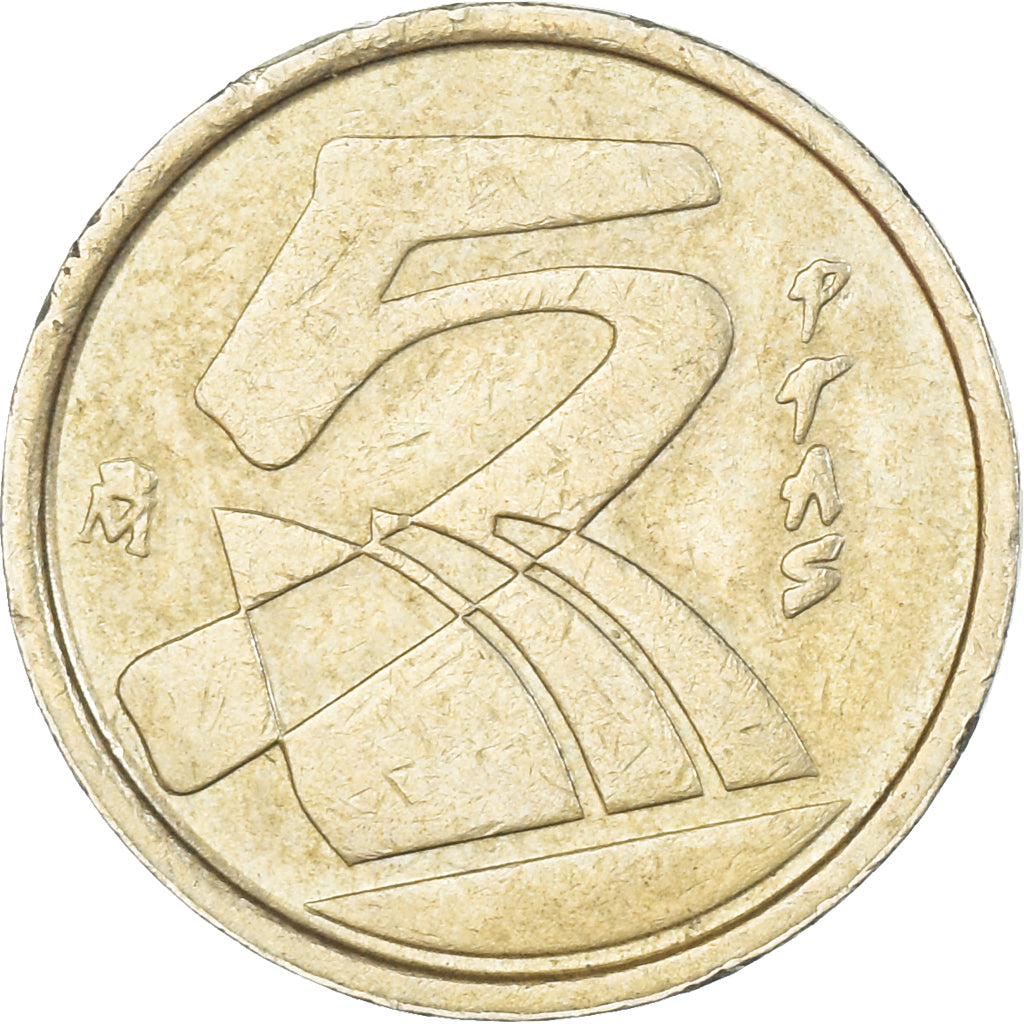 Munten, Spanje, 5 Pesetas, 1991