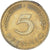 Monnaie, Allemagne, 5 Pfennig, 1989