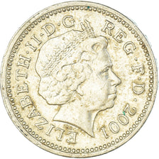 Münze, Großbritannien, Pound, 2001