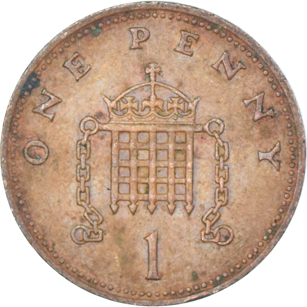 Coin, Great Britain, Penny, 1989