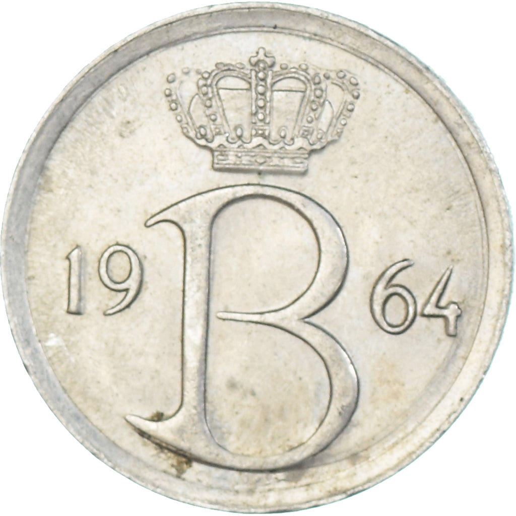 Moneta, Belgio, 25 Centimes, 1964