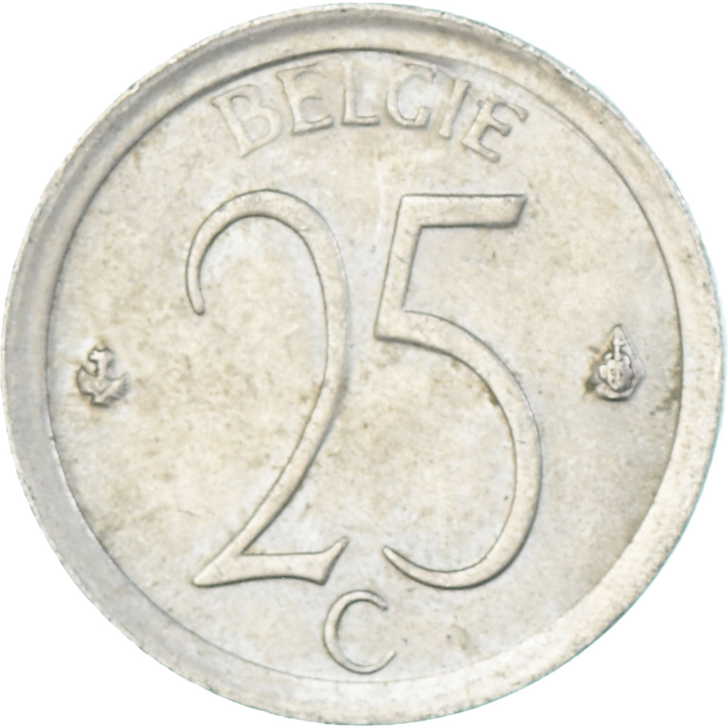 Moneta, Belgio, 25 Centimes, 1964
