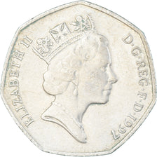 Coin, Great Britain, 50 Pence, 1997