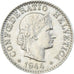 Münze, Schweiz, 20 Rappen, 1944