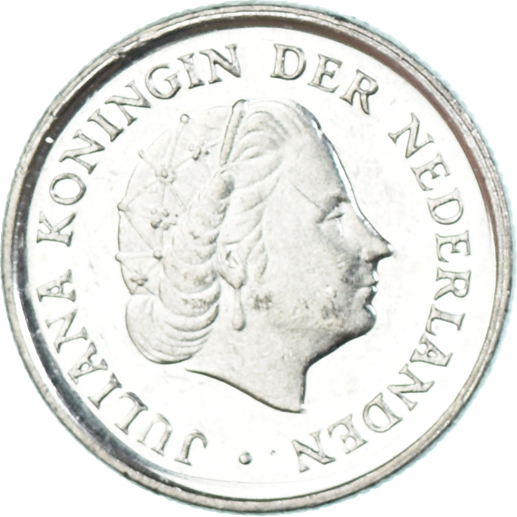 Moneda, Países Bajos, 10 Cents, 1980