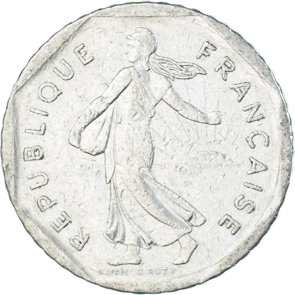 Coin, France, 2 Francs, 1979