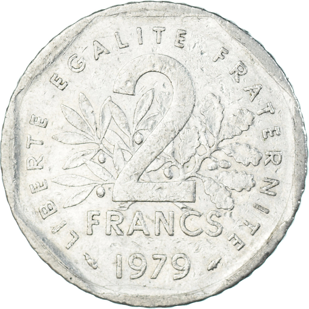 Coin, France, 2 Francs, 1979