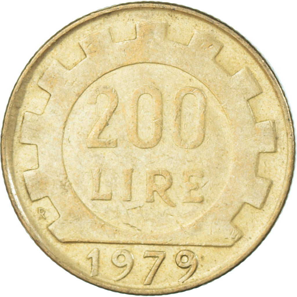 Coin, Italy, 200 Lire, 1979