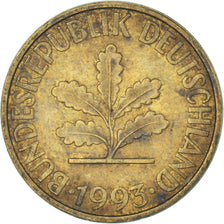 Coin, Germany, 10 Pfennig, 1993