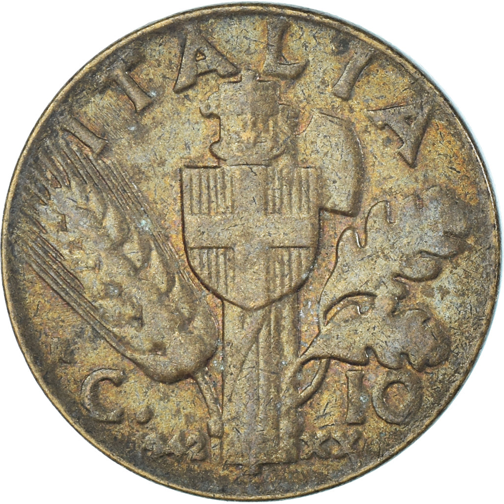 Münze, Italien, 10 Centesimi, 1942