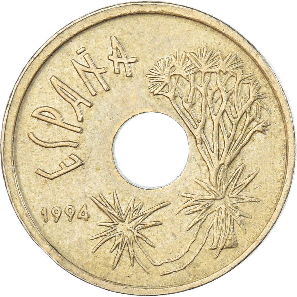 Coin, Spain, 25 Pesetas, 1994