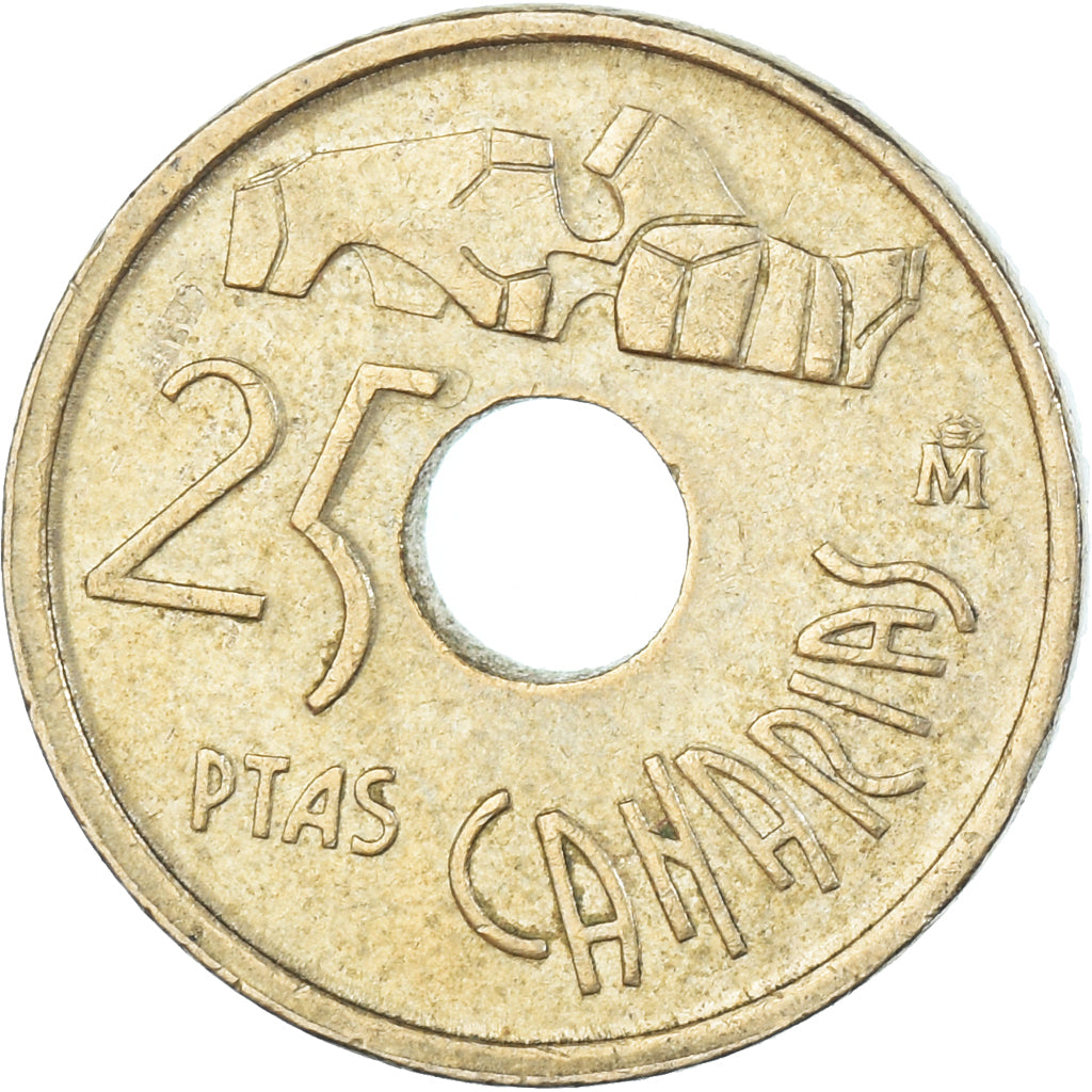 Coin, Spain, 25 Pesetas, 1994