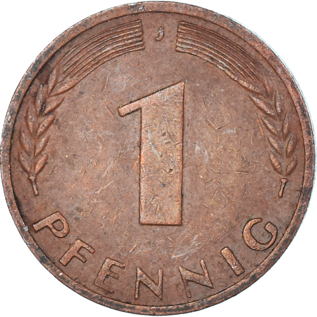 Münze, Deutschland, Pfennig, 1970