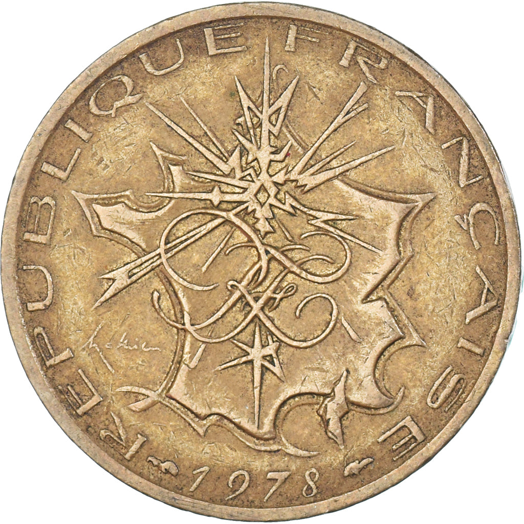 Munten, Frankrijk, 10 Francs, 1978