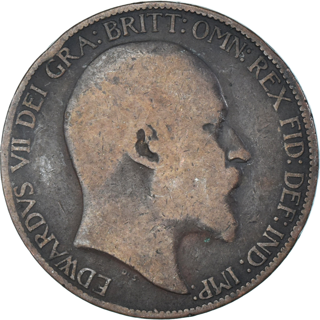 Moneta, Wielka Brytania, 1/2 Penny, 1902