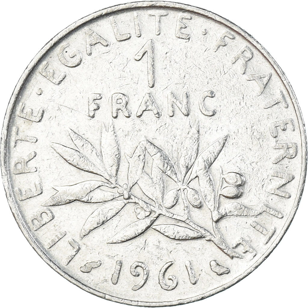 Moneda, Francia, Franc, 1961