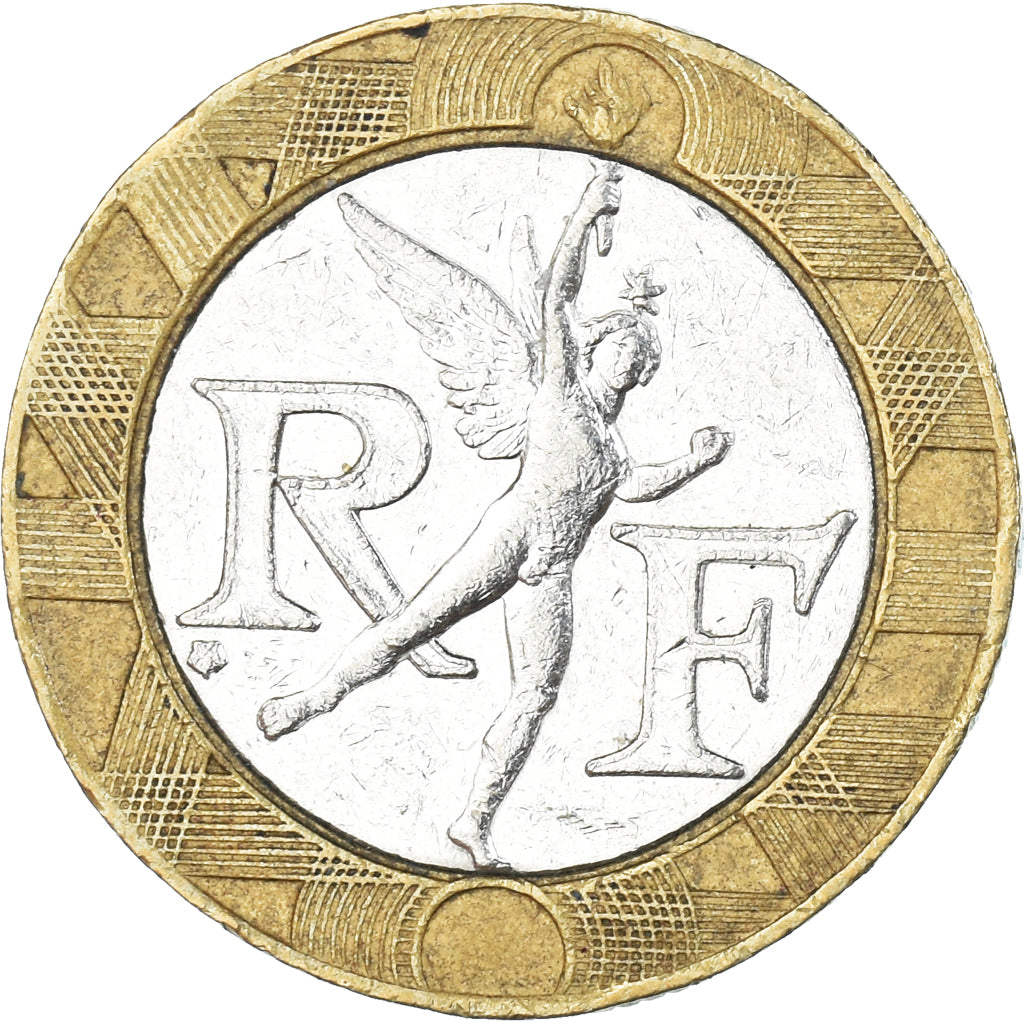 Moneda, Francia, 10 Francs, 1991