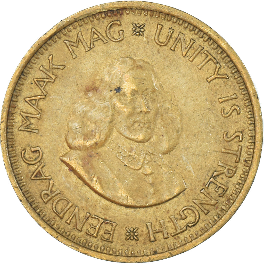Coin, South Africa, 1/2 Cent, 1962