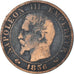 Coin, France, 5 Centimes, 1856