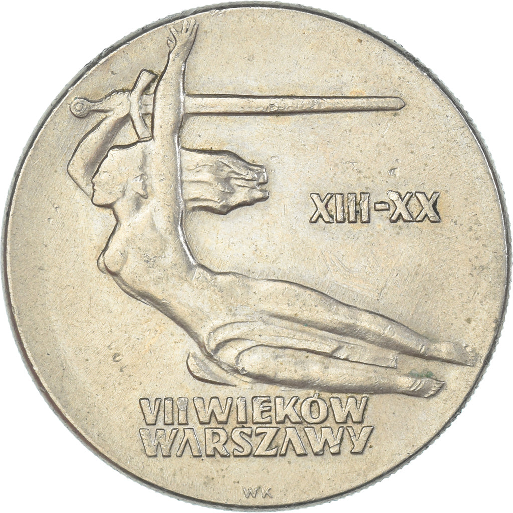 Monnaie, Pologne, 10 Zlotych, 1965
