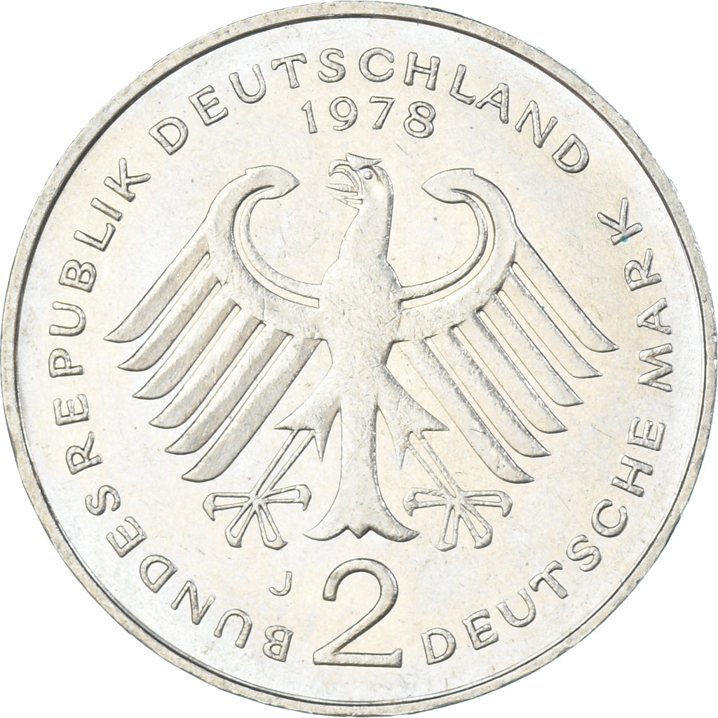 Moneta, Germania, 2 Mark, 1978