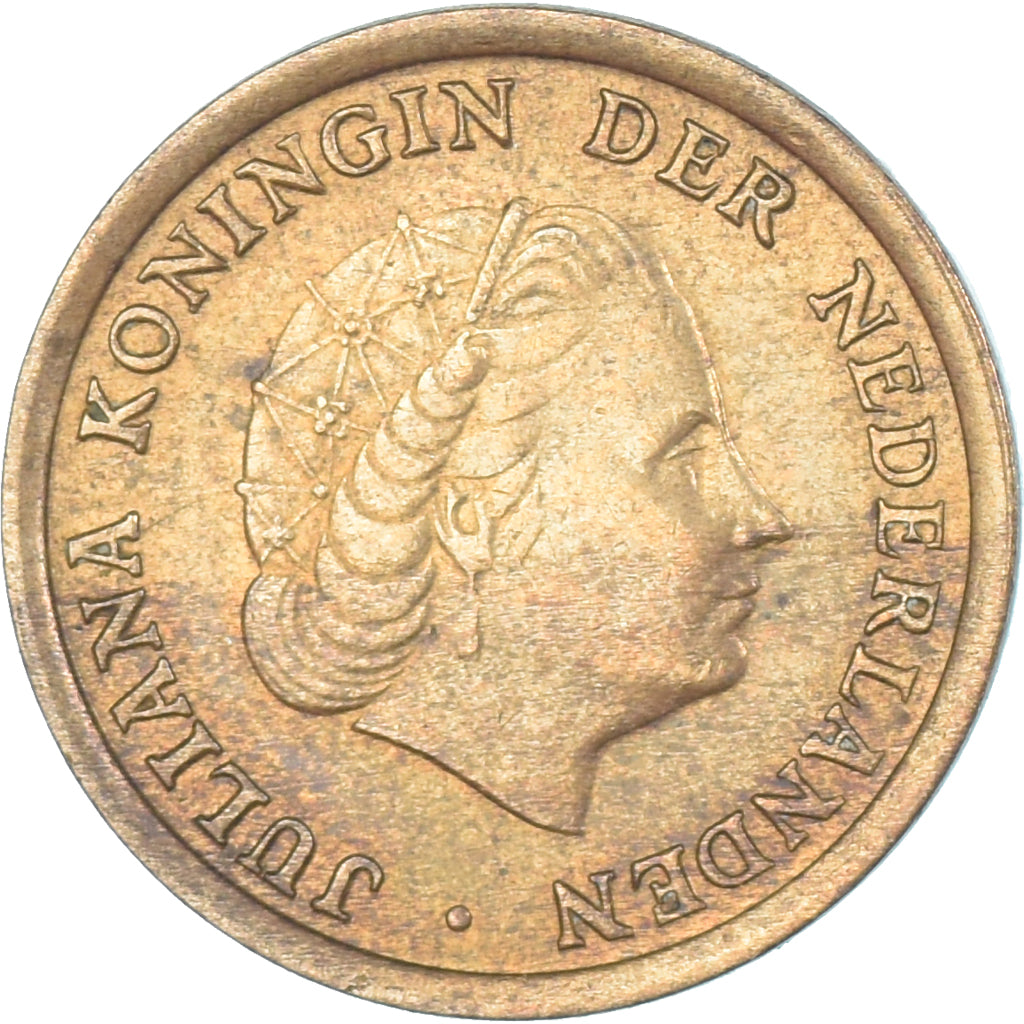 Moeda, Países Baixos, Cent, 1958