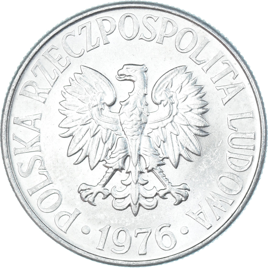 Monnaie, Pologne, 50 Groszy, 1976