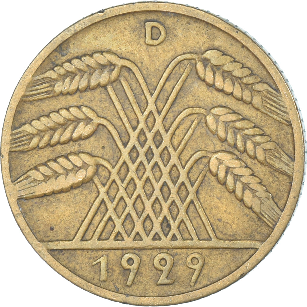 Munten, Duitsland, 10 Reichspfennig, 1929