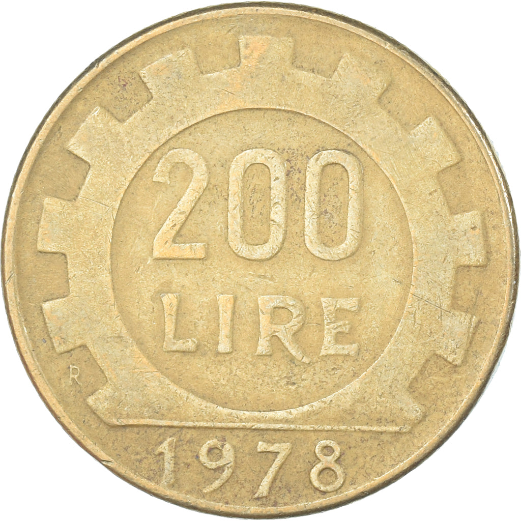 Moneta, Włochy, 200 Lire, 1978