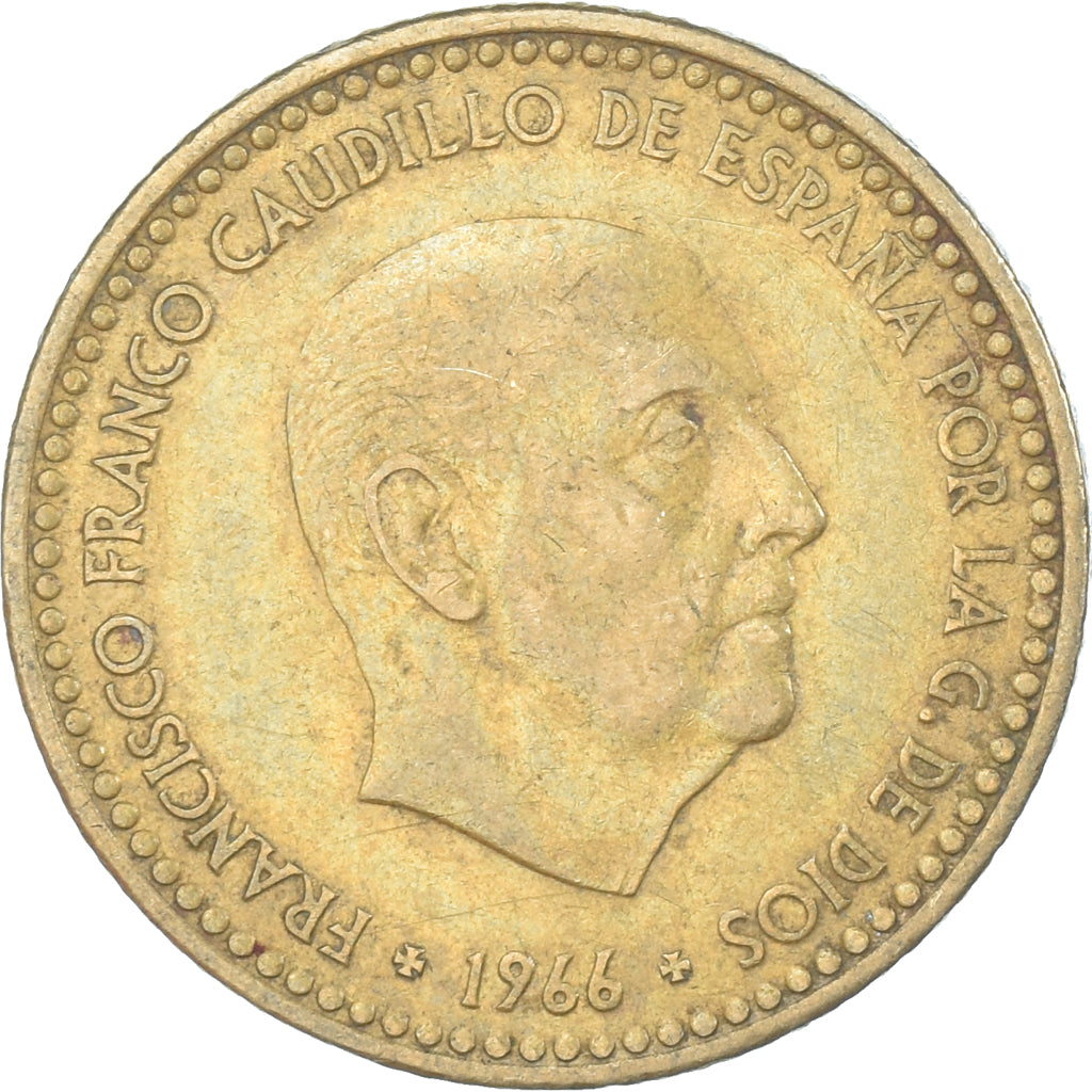 Moneta, Spagna, Peseta, 1966