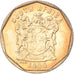 Coin, South Africa, 10 Cents, 1996
