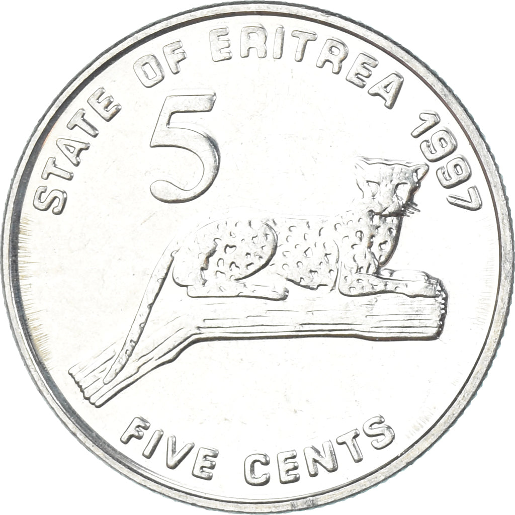 Moneta, Eritrea, 5 Cents, 1997