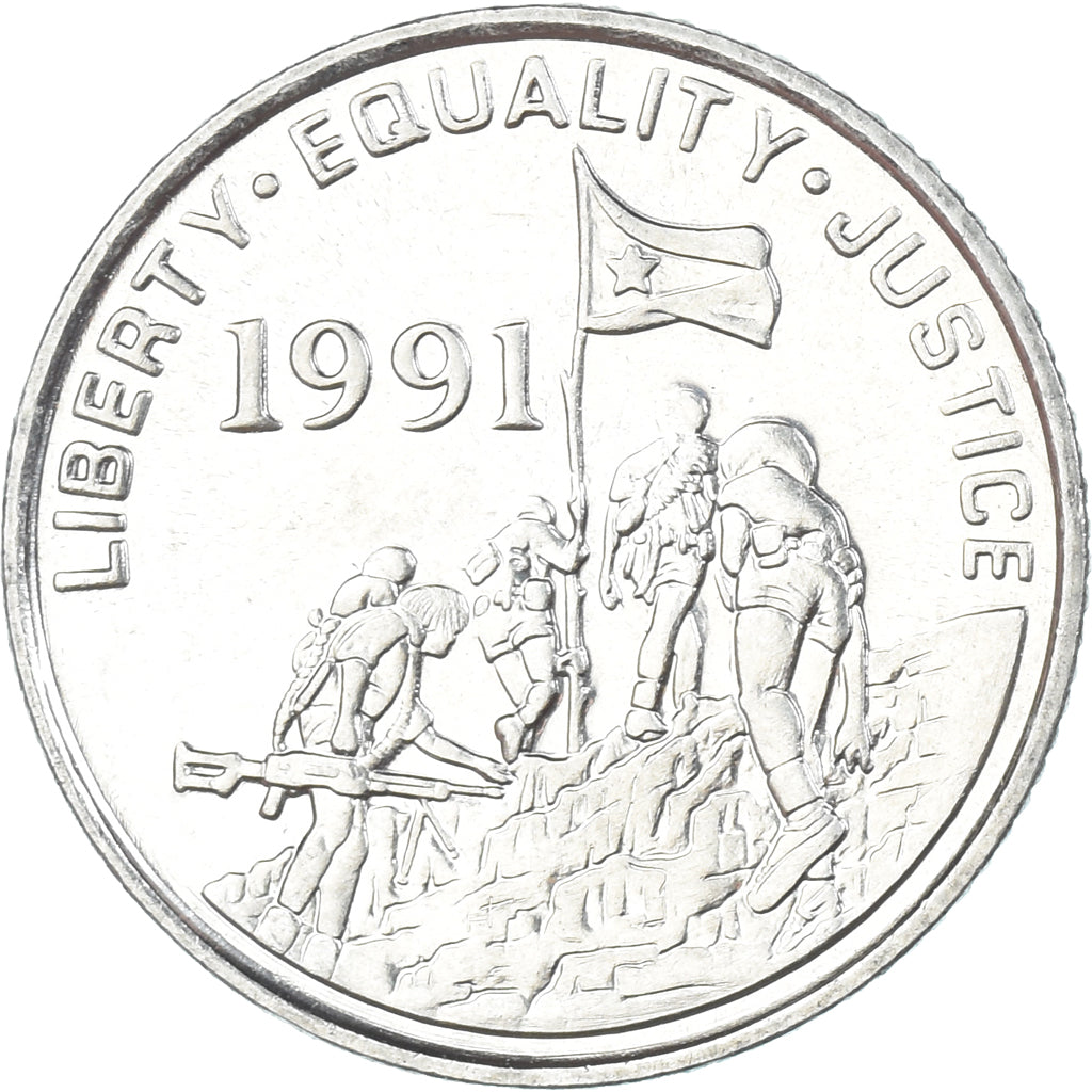 Moneda, Eritrea, 10 Cents, 1997