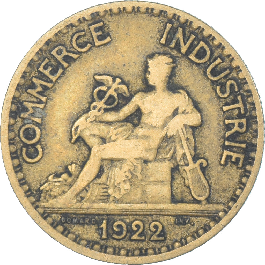 Moneda, Francia, 50 Centimes, 1922