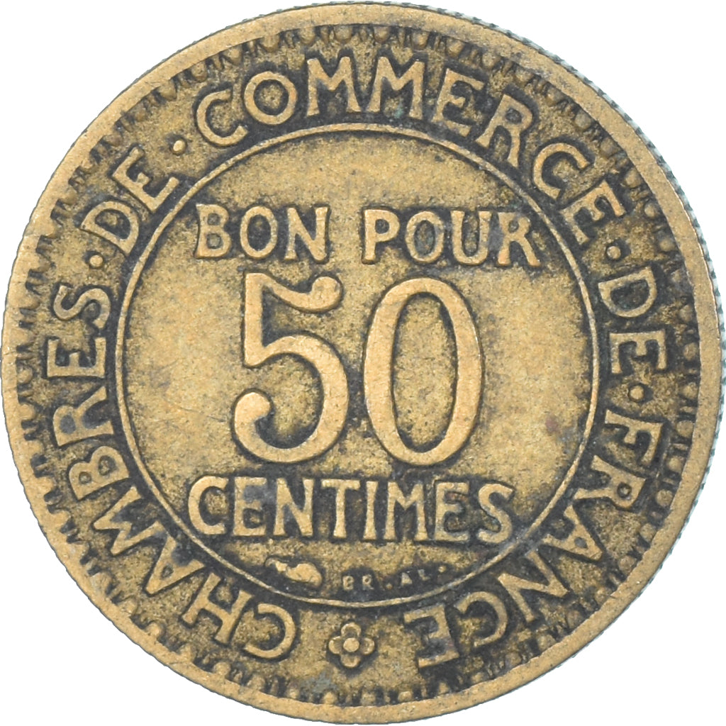 Moneda, Francia, 50 Centimes, 1922